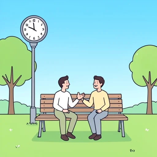 正午に会いましょう - Bildwörterbuch