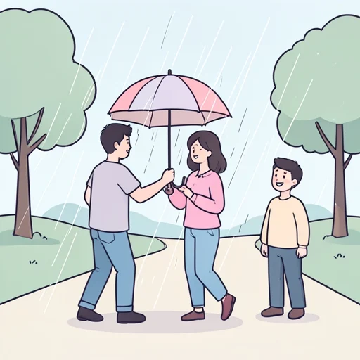 周囲の人に優しくしましょう - Bildwörterbuch