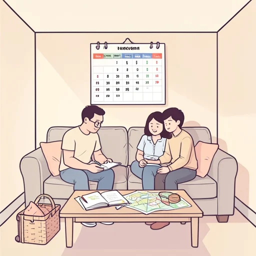 週末の間の予定です - Bildwörterbuch