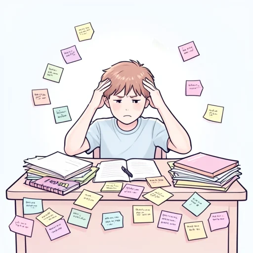 修飾語が多すぎて読みにくい - Bildwörterbuch