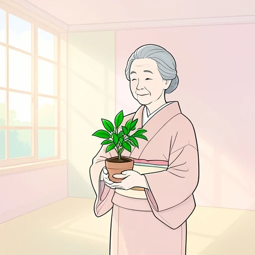 祖母は元気です - Bildwörterbuch