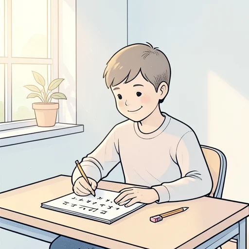 そんな簡単な問題が解けないわけがない - พจนานุกรมภาพ