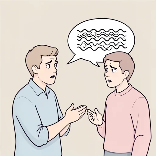 そんなことを言うと誤解されかねない - พจนานุกรมภาพ