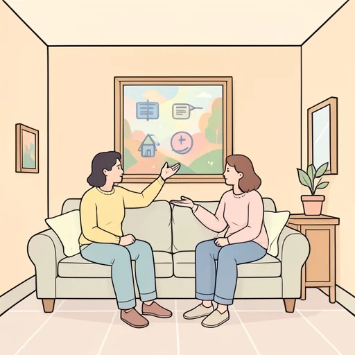 その絵、めちゃくちゃ綺麗だね - Bildwörterbuch