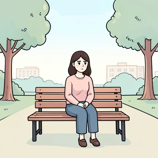その瞬間、彼女は黙った - Bildwörterbuch
