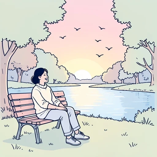 素晴らしい一日だった - Bildwörterbuch