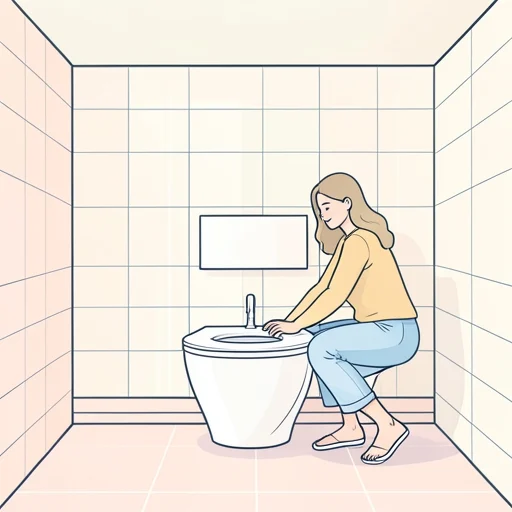 水洗トイレはもう当たり前 - Bildwörterbuch