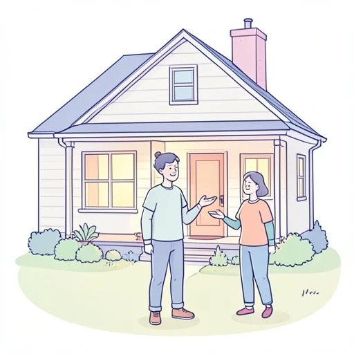 住めば都とはよく言ったものだ - Bildwörterbuch