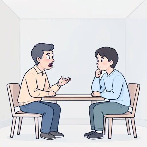すみません、もう少しゆっくり言ってくれませんか - Bildwörterbuch