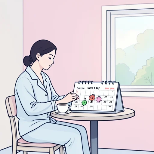 たしか明日は休みだったと思う - Bildwörterbuch