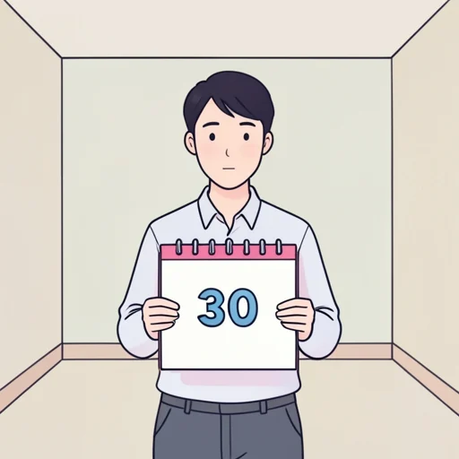 確か彼は30歳だ - Bildwörterbuch