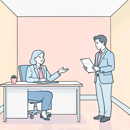 丁寧に断るのが社会人としての礼儀だ - Bildwörterbuch
