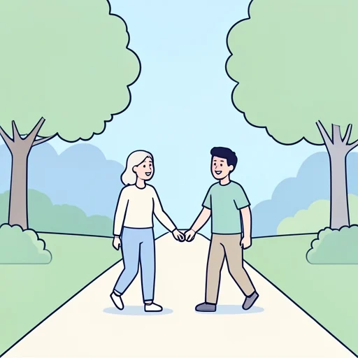 途中で出会った - Bildwörterbuch