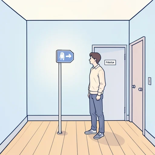 トイレはどこにありますか。 - イラスト辞典
