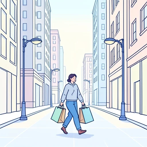 都会での暮らしにもだいぶ慣れた - Bildwörterbuch