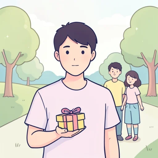 週末、友達と公園で遊びました。 - Bildwörterbuch