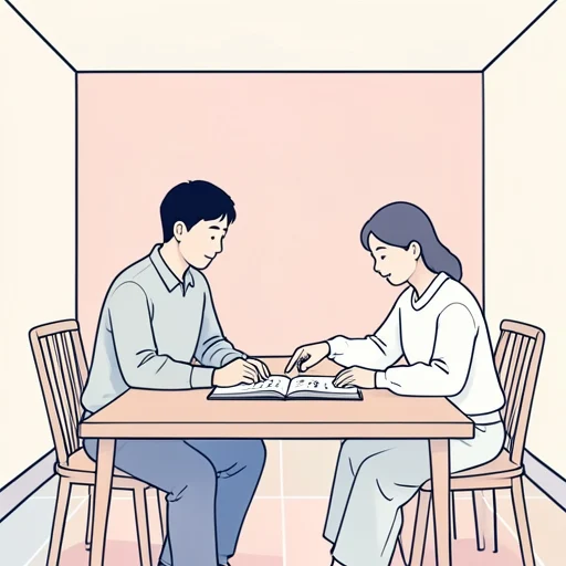 友達に日本語を教えてもらいました。 - Illustrated Dictionary