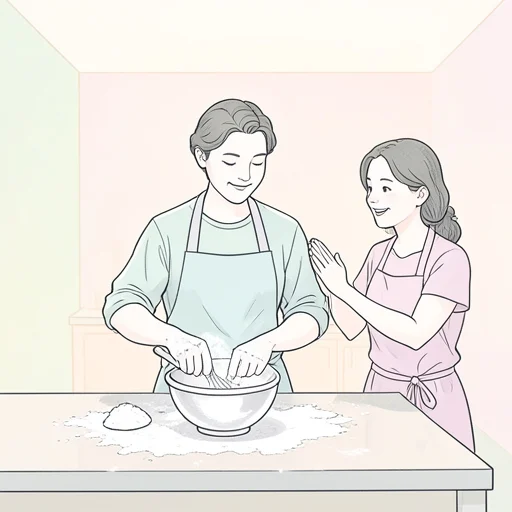 とにかくやってみよう - Bildwörterbuch