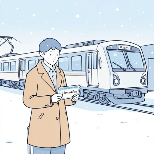 年の暮れに故郷に帰る予定だ - Bildwörterbuch