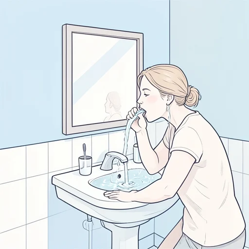 うがいしたほうがいい - Bildwörterbuch