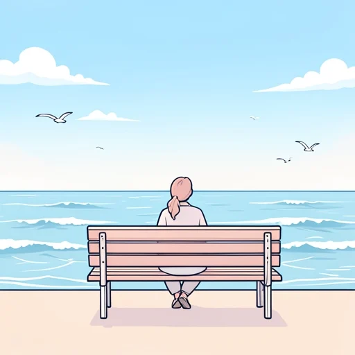 海を眺めるのが好き - Bildwörterbuch