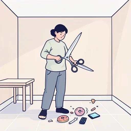 悪い習慣はきっぱり断つべきだ - Bildwörterbuch