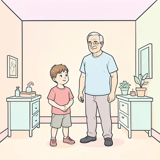 私は兄が一人います。 - Illustrated Dictionary