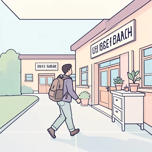 私は学校へ行きます。 - Dicionário ilustrado