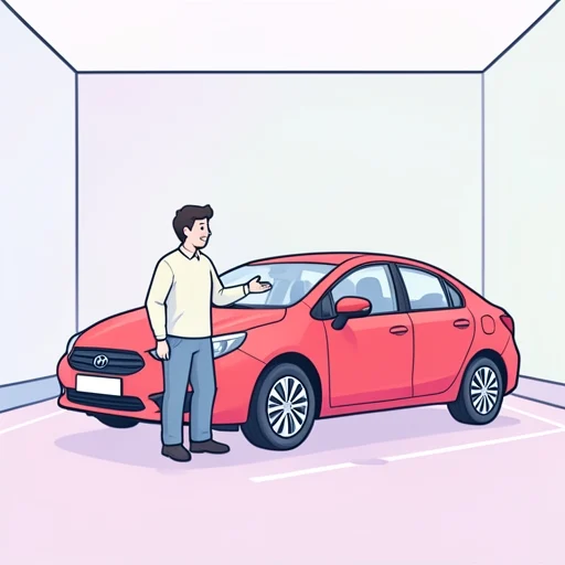 私は車を持っています。 - Dictionnaire illustré