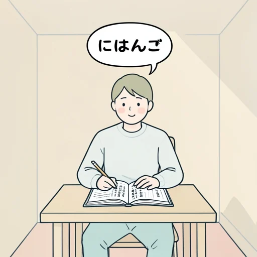 私は日本語が少し話せます。 - Illustrated Dictionary
