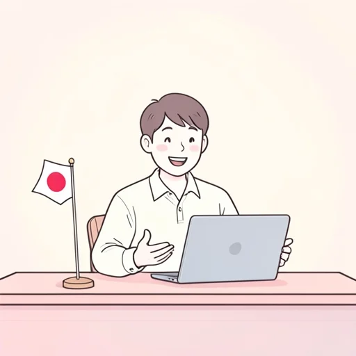 私は少し日本語ができます。 - 그림 사전