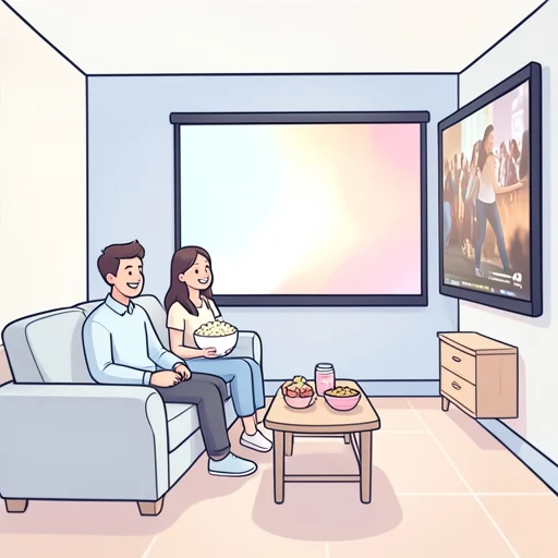 私は友達と映画を見ました。 - Dizionario illustrato