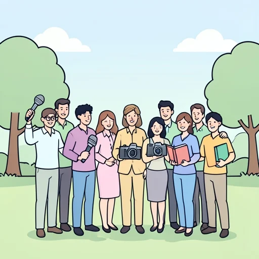 私たちには表現の自由という基本的な権利がある - Bildwörterbuch