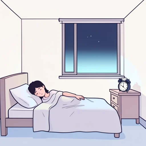 夜明け前に起きるのはつらい - Bildwörterbuch