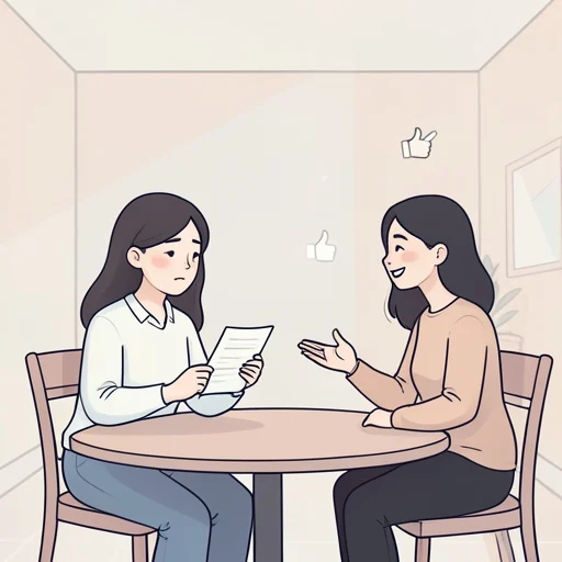 要するに彼女は何も間違ってなかったってことが判明した - Bildwörterbuch