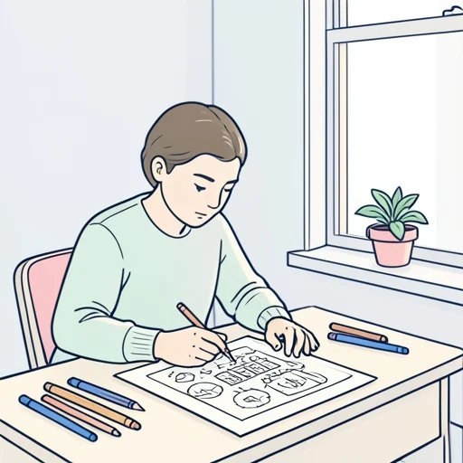 図を描いて - Bildwörterbuch