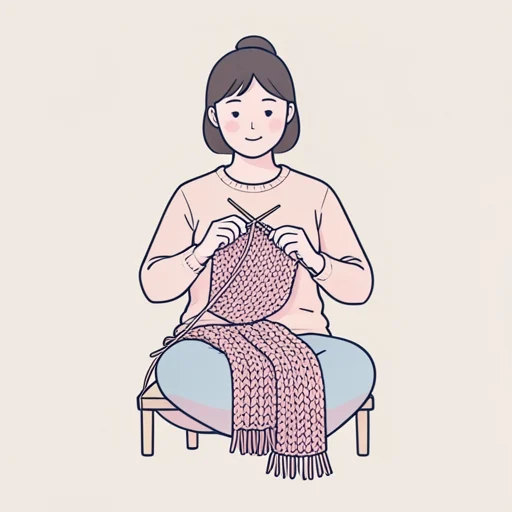編む - Illustrated Dictionary