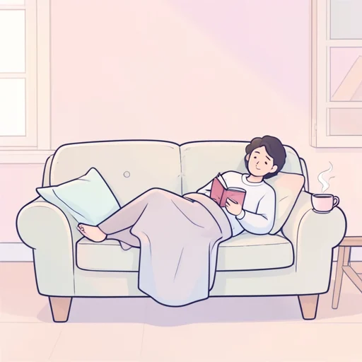 安静 - イラスト辞典