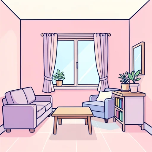 アパート - 그림 사전