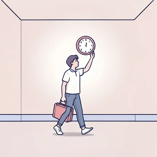焦る - イラスト辞典
