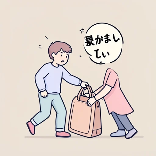 厚かましい - Diccionario ilustrado