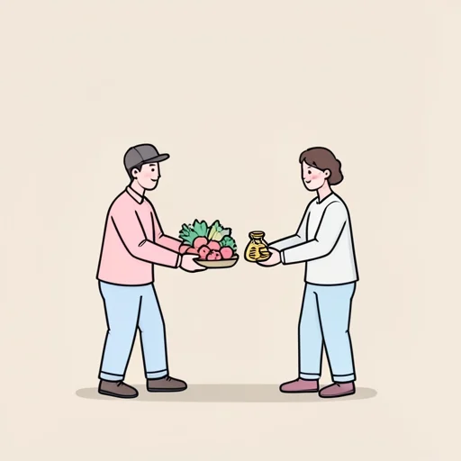 売買 - Illustrated Dictionary