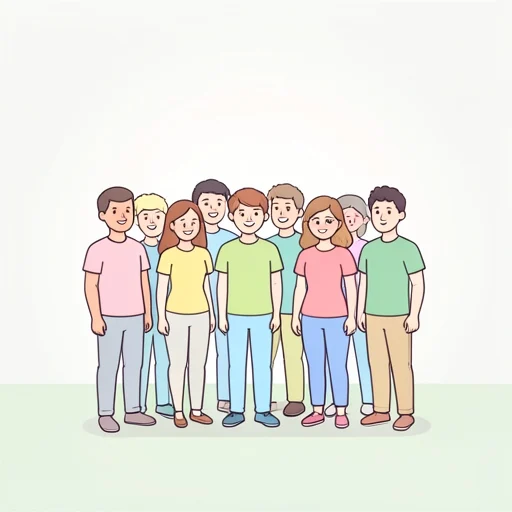 万人 - イラスト辞典