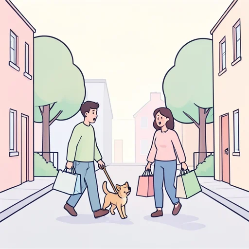 ばったり - Diccionario ilustrado