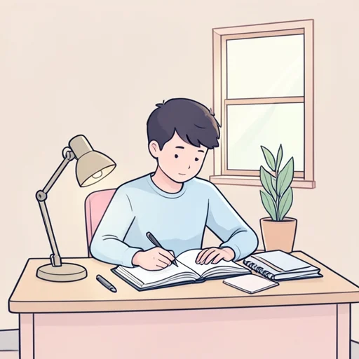 勉強 - 그림 사전