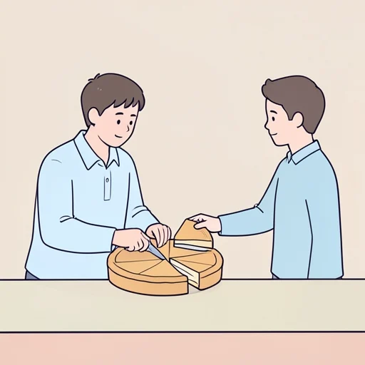 分配 - イラスト辞典