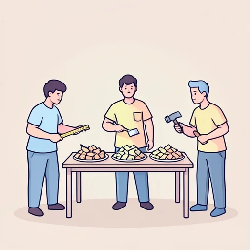 分担 - Dicionário ilustrado