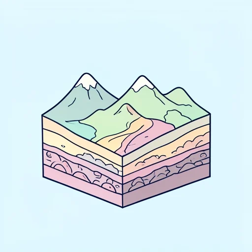 地質 - 그림 사전