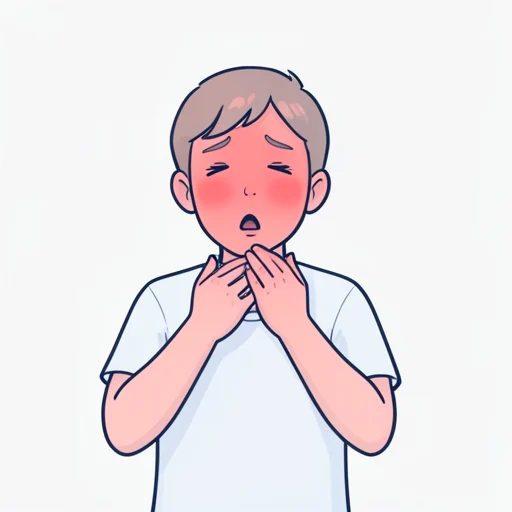 窒息 - Dicionário ilustrado