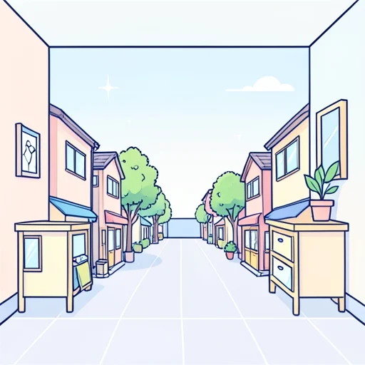〜町 - Kamus bergambar